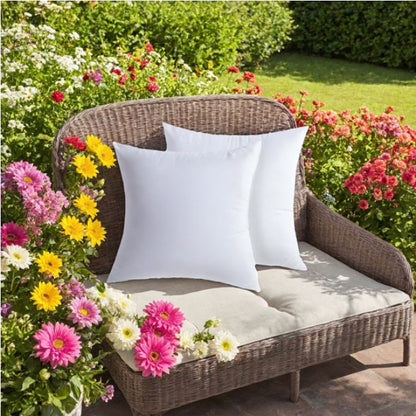 US Local White Square Pillow With Two Bubble Bags