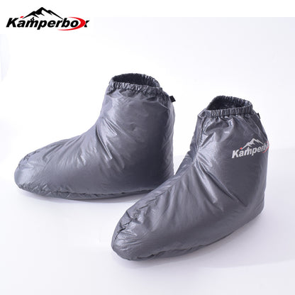 US Local Kamperbox Down Slippers Down Socks Camping Down Booties For Sleeping Bag Camping AQ3