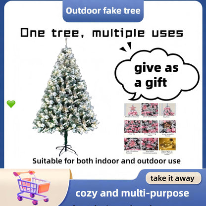 US Local One 180cm Christmas Tree With Red Accessories, On Off-season Promotion. Don't Miss Out.