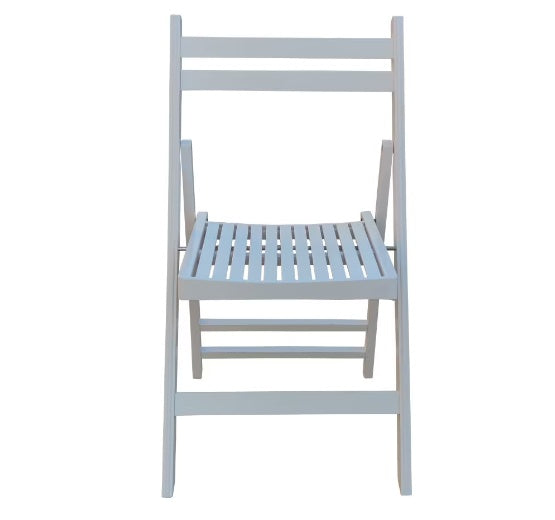 USA Local Furniture Slatted Wood Folding Special Event Chairs