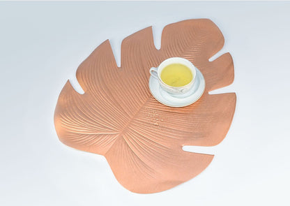 Anti-scalding leaf placemat