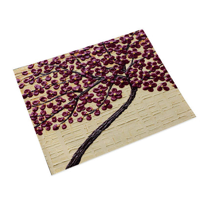 Retro tree pattern placemat