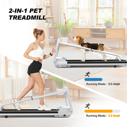 US Local 2025 New Quiet Smart Pet Treadmill, Adjustable Speed, Perfect For Small Medium Dogs