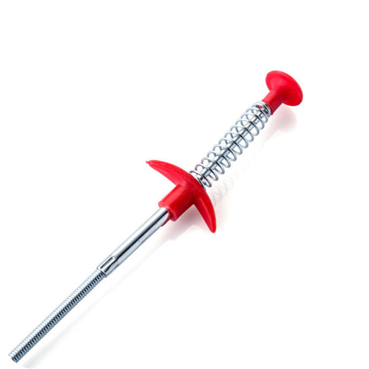 USA Local 60CM Sewer Dredger Spring Pipe Dredging Tool Household Hair Cleaner Drain Clog Remover Cleaning Tools Household For Kitchen Sink Kitchen Gadgets