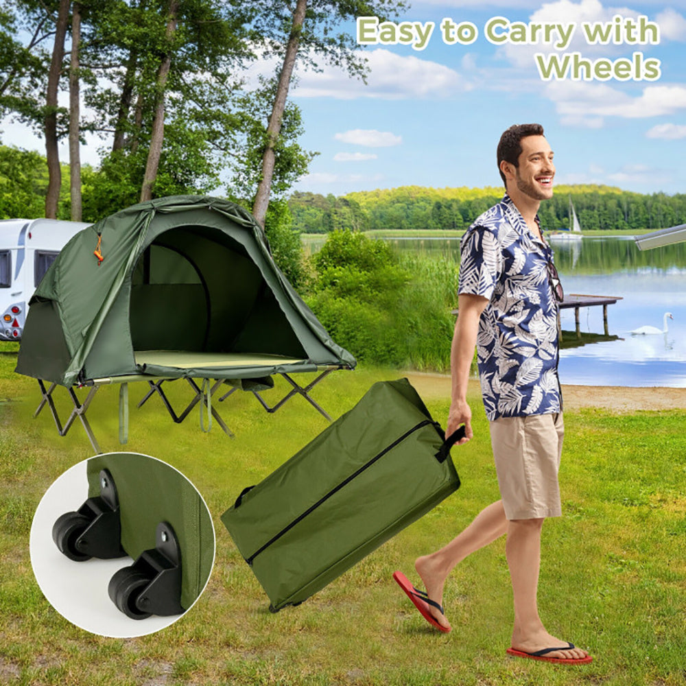 US Local 2-Person Outdoor Camping Tent With External Cover