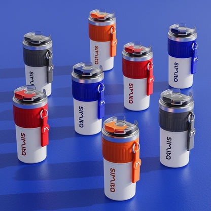 Portable Stainless Steel Cold Insulation Handle Coffee Cup