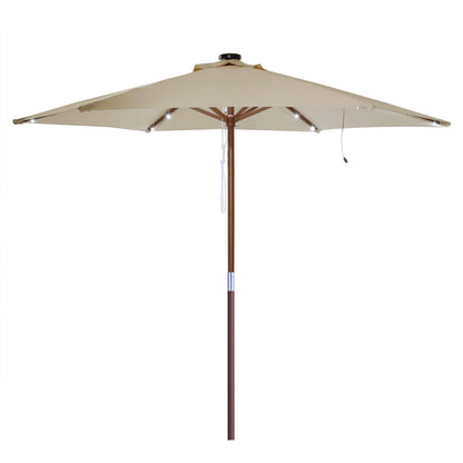 30 LEDs Solar String Light Cool White For 8 9 6rib WD Umb