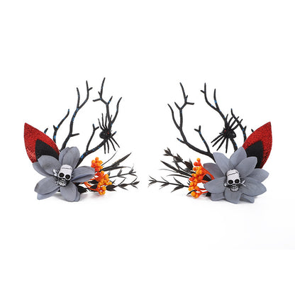 Halloween Bat Pumpkin Headband