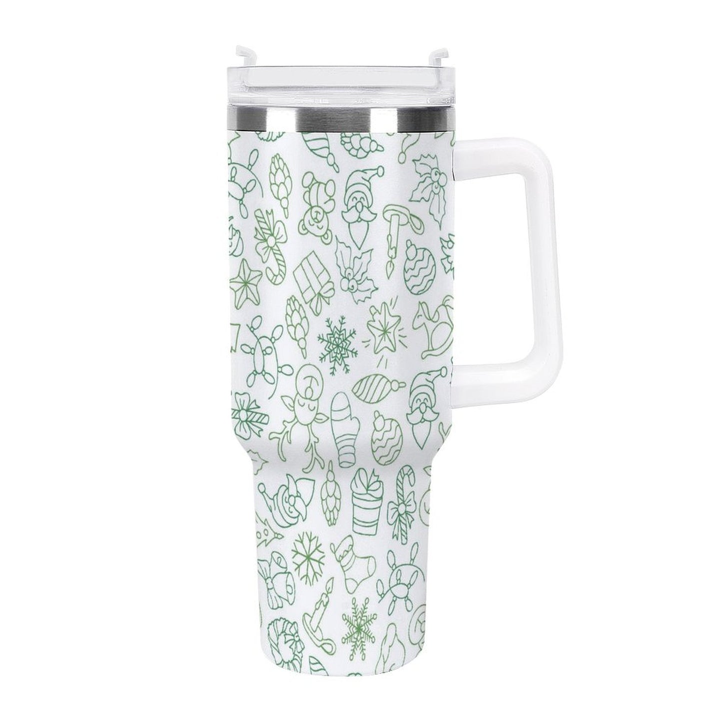 PHDT00281 POD US Local Tumbler 40 oz Large Capacity Car Cup Christmas