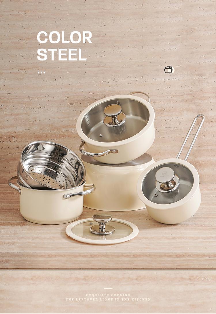 US Local Stainless Steel Pot 4-piece Set