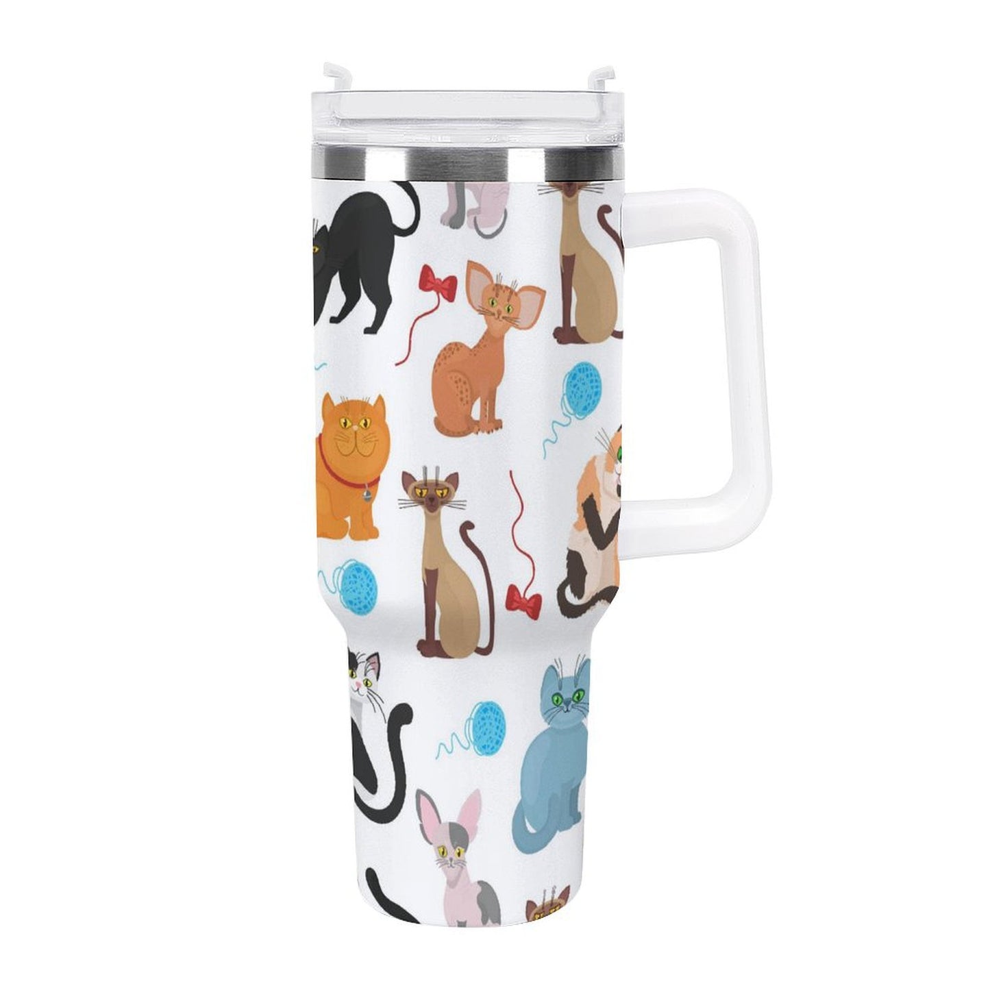 PHDT00250 POD US Local Tumbler 40 oz Large Capacity Car Cup Cat