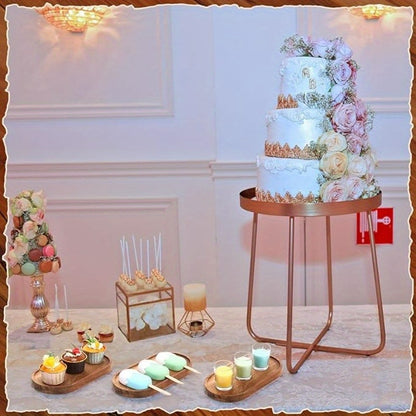 US Local 2 pcs LDQ Elegant Wooden Serving Tray - Japanese Style, Space-saving Design, Perfect For Home Decor And Kitchen Accessories