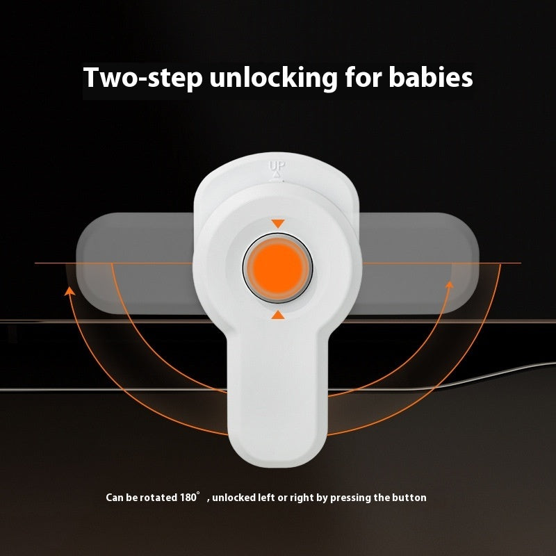 Children's Safety Lock For Oven Door Household Microwave Oven Door Anti-open Buckle