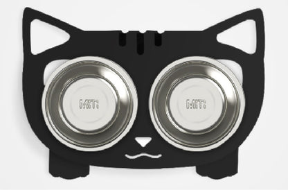 US Local Anti-falling Cat Dog Feeding Water Bowl