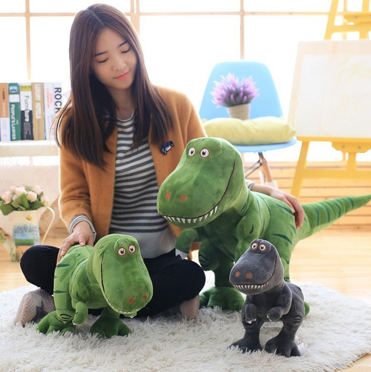 US Local New Dinosaur Plush Toys Cartoon Tyrannosaurus Cute Stuffed Toy Dolls For Kids Children Birthday Gift