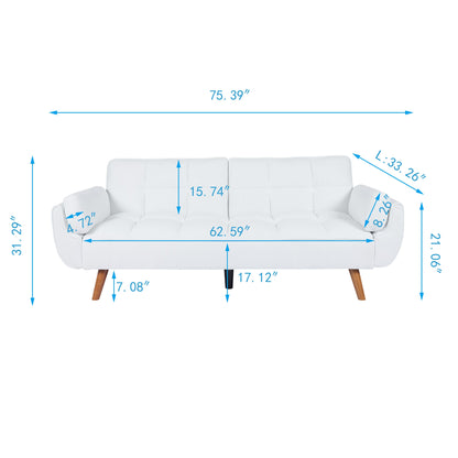 US Local Corduroy Sofa & Sofa Bed-Whitewhite Icon