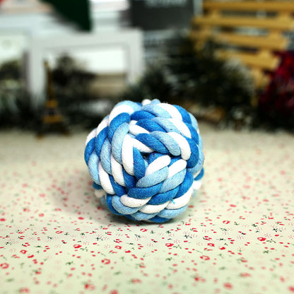 US Local Pet Toy Cotton Rope Ball