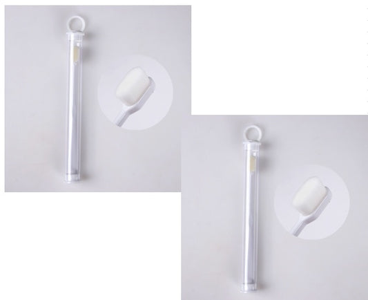 USA Local Ultra-fine Toothbrush Super Soft Bristle Deep Cleaning Brush Portable For Oral Care Tools Teeth Care Oral Cleaning Travel