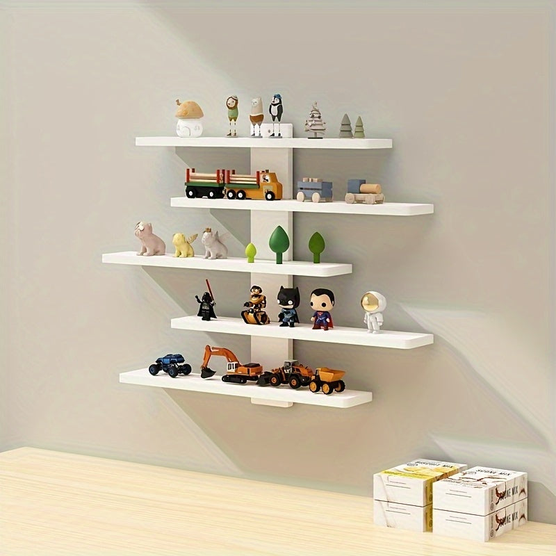US Local Available In White And Black, Five-layer Wall-mounted Storage Rack
