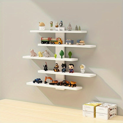 US Local Available In White And Black, Five-layer Wall-mounted Storage Rack