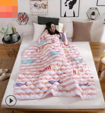 US Local Winter Lazy Quilt with Sleeves