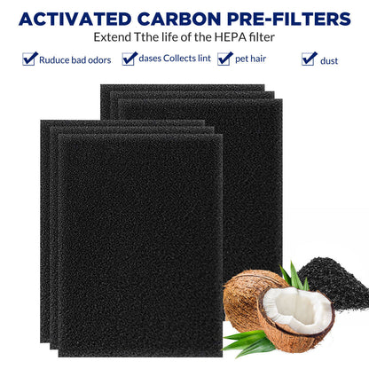 US Local H13 True HEPA Filter Replacement HRF-R2 For  HPA200 201 Air Purifiers