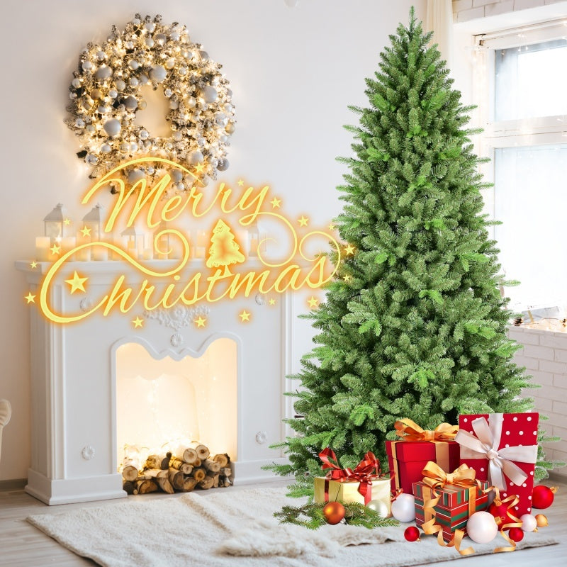 US Local 6ft PE, PVC Mixed Christmas Tree