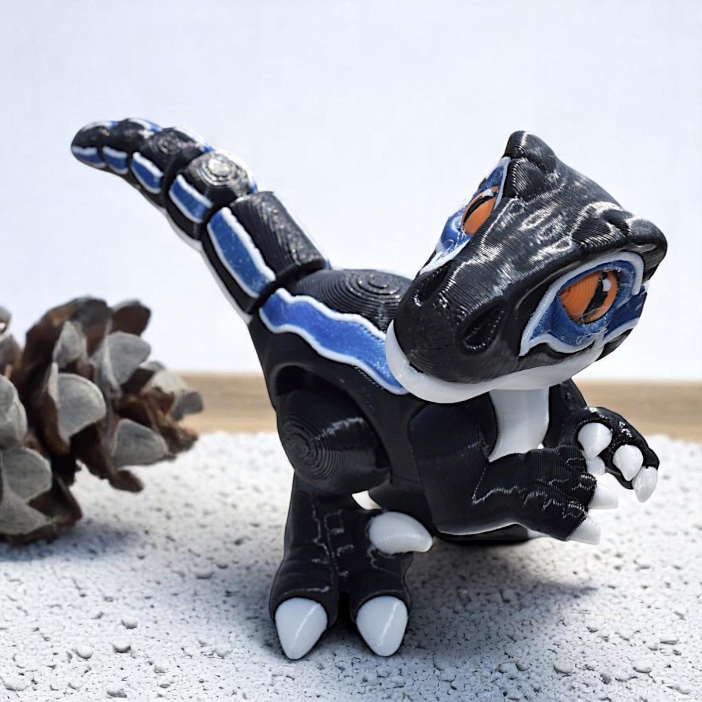 US Local Velociraptor Exquisite Details, Domineering Shape, High-quality And Charming Appearance, Dinosaur Lovers Collect Home Decorations