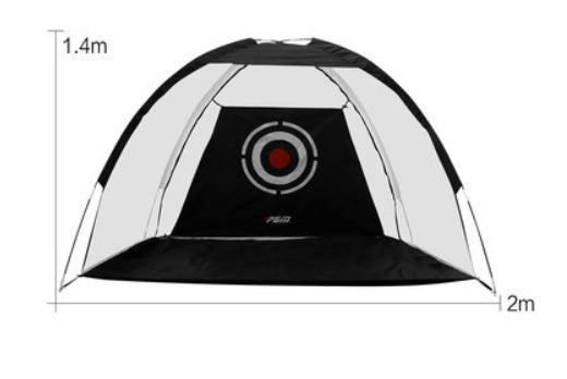 US Local Golf Practice Net Tent Golf Hitting Cage Garden Grassland Practice Tent Golf Training Equipment Mesh Outdoor