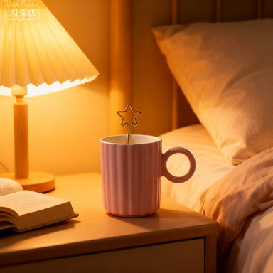 US Local Petal Ceramic Mug-Pink