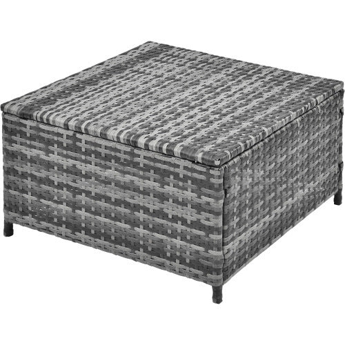 UK Local Lounge Set, Garden Furniture Set, Ratten Sofa, Seating Group, Patio Furniture, Grey