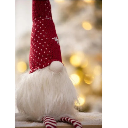 US Local 2pcs Christmas Gnomes Decorations, Christmas Table Home Ornaments For Holiday Party Gifts