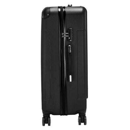 US Local 3-in-1 ABS Trolley Case 20 Inches-24 Inches-28 Inches Black