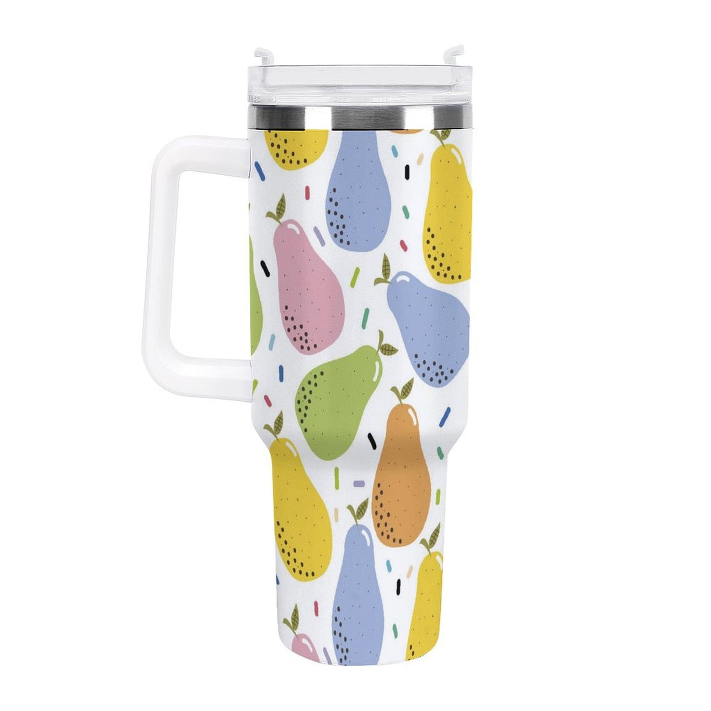 PHDT00543 POD US Local Tumbler 40oz Large Capacity Car Cup Pear