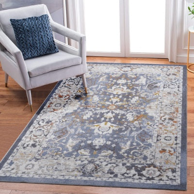 US Local LOOM  LUXE Collection 5X7 Grey  Abstract Non-Shedding Living Room Bedroom Dining Home Office Stylish And Stain Resistant Area Rug