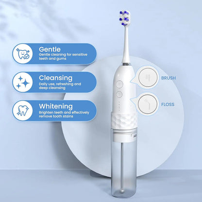 Electric Toothbrush 2-in-1 Flushing Integrated Toothbrush