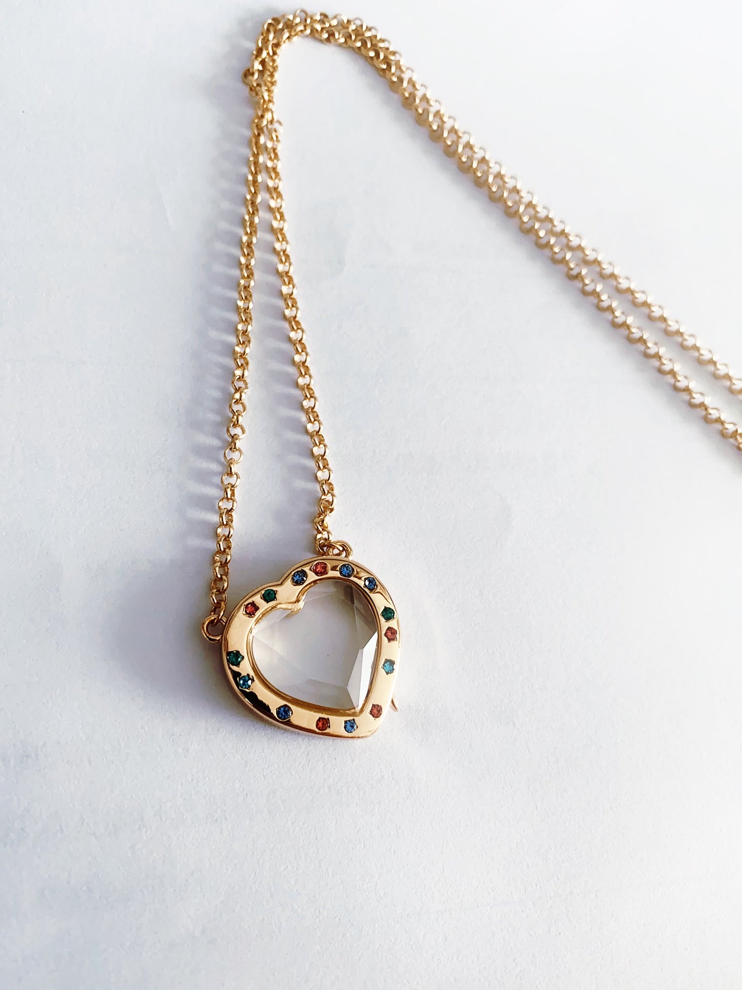 French Retro Personalized Transparent Commemorative Pendant That Can Be Opened And Closed