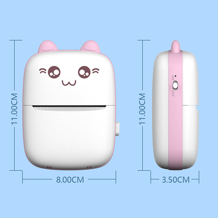 Mini Portable Printer Home Pocket Small Student Wrong Question Machine