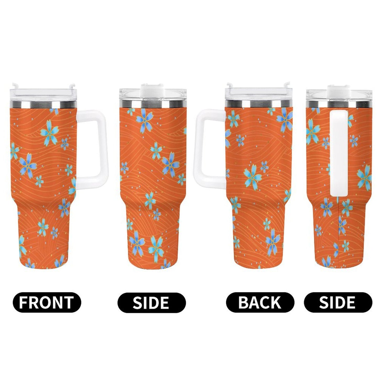 PHDT00447 POD US Local Tumbler 40 oz Large Capacity Car Cup Sakura