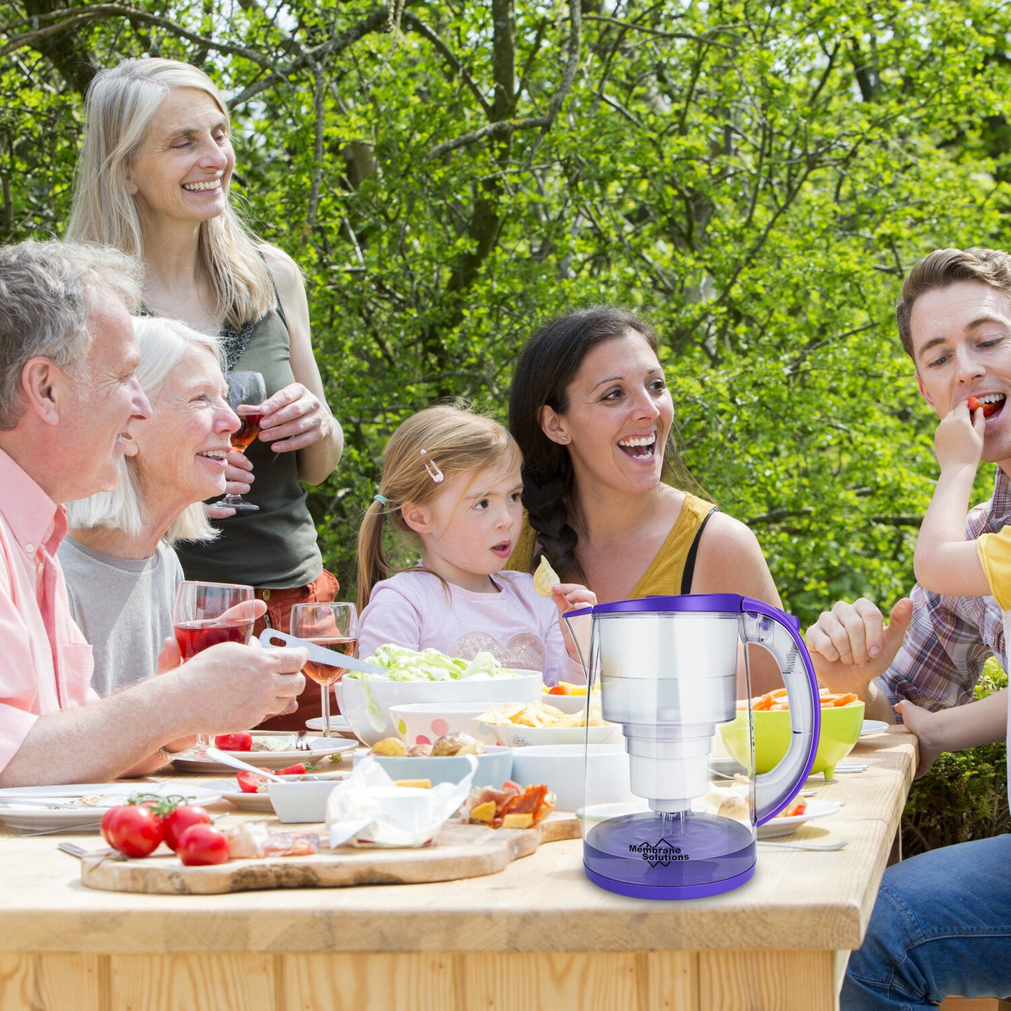 US Local Simpure 3.5L Water Filter Pitcher Jug Hard Water Better Drinking Filtration DP05