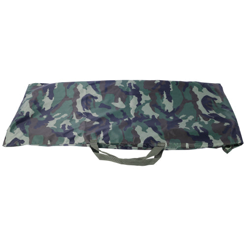 US Local Plastic Creeper 42 Inch With Carrying Bag - Blow Molded Ergonomic HDPE Body With Padded Headrest & Dual Tool Trays - 330 Lbs Capacity ORANGE