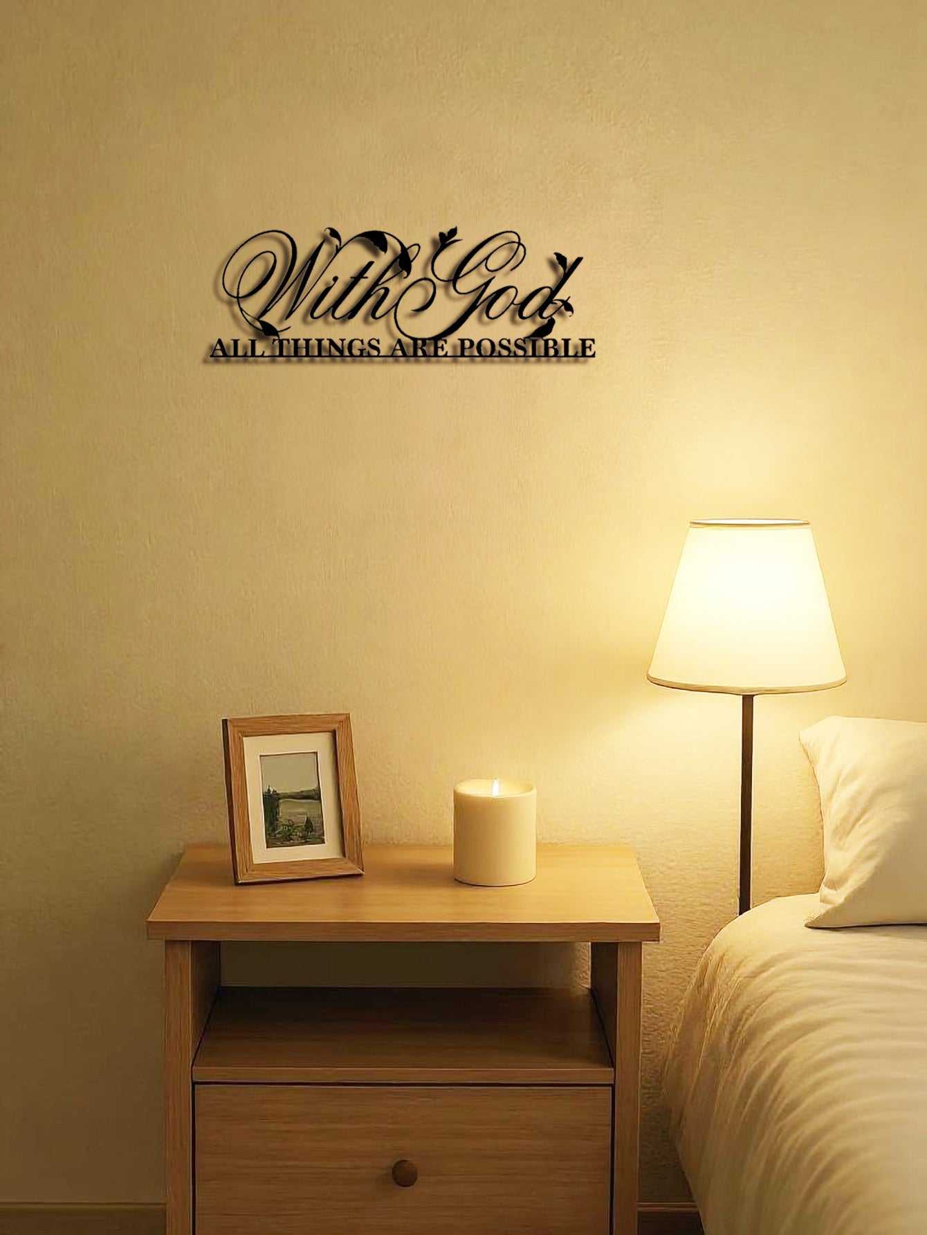 US Local Inspiring Metal Sculpture Wall Art,Exquisite Religious Accent Wall Sculptures