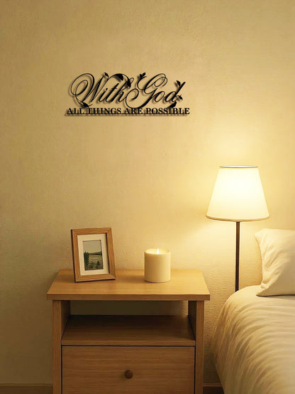 US Local Inspiring Metal Sculpture Wall Art,Exquisite Religious Accent Wall Sculptures