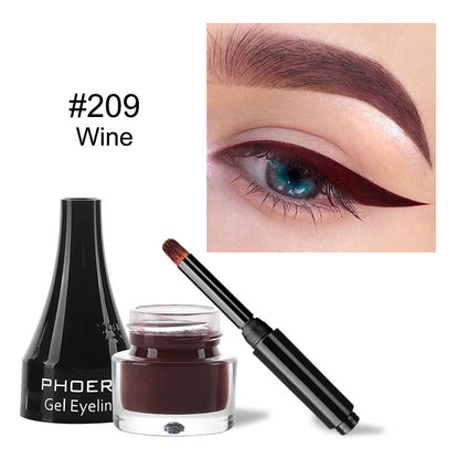 US Local PHOERA Ten Color Eyeliner