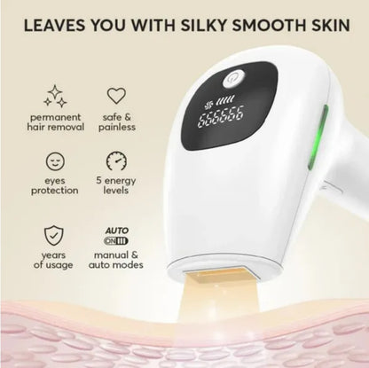 US Local Professional Laser Epilator IPL Hair Removal Body Bikini Leg Depilatory Devic 900,000 Flashes 5 Levels Epilator Painless Electric Epilator Machine