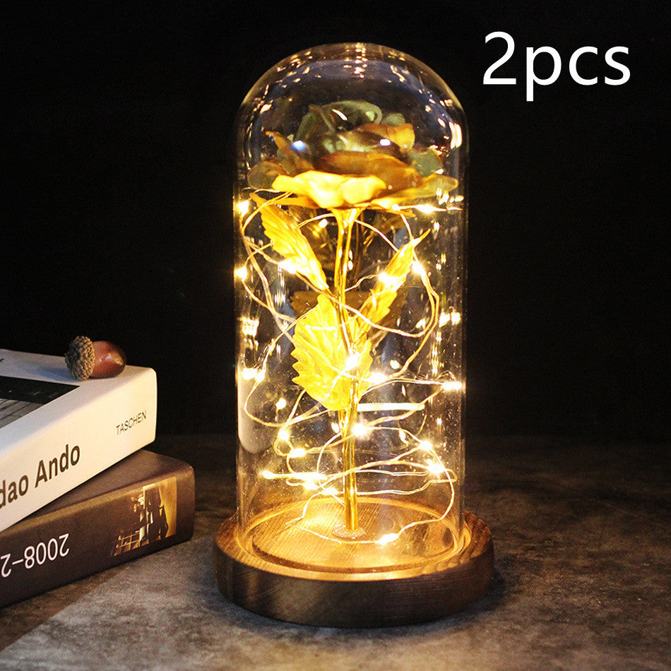 Little Prince Rose Glass Cover