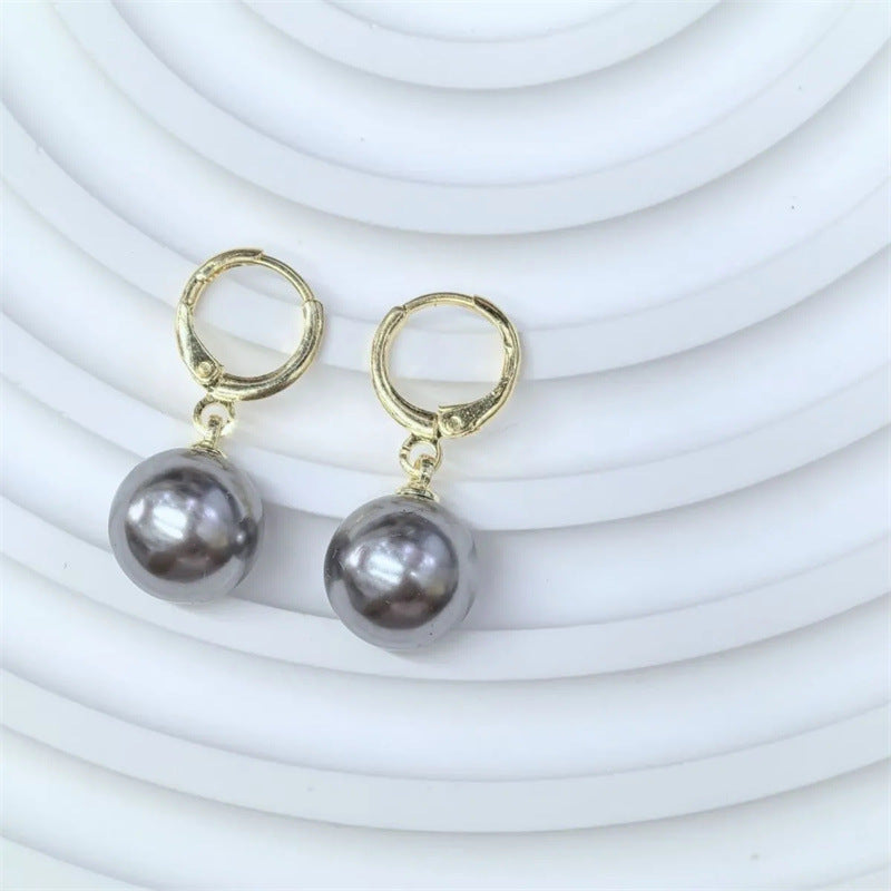 Niche Design Advanced Round Face Temperament Ear Clip