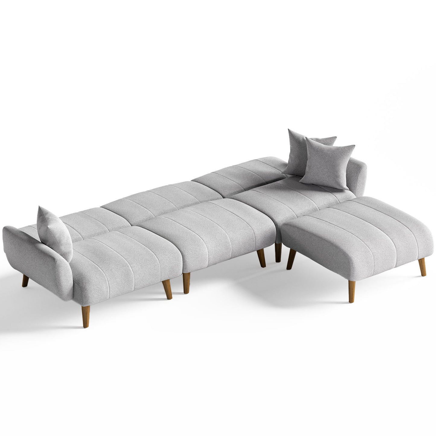 US Local 4 - Piece Upholstered Sectional