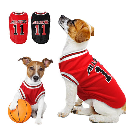 US Local Hot World Cup Ball Spring And Summer Dog Vest Pet Supplies