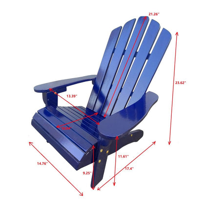 US Local Wooden Children's Adirondack Chair